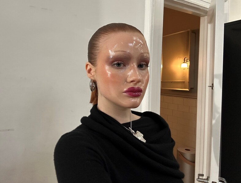 pat McGrath glass skin product doll