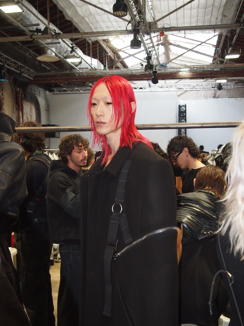 Rick Owens AW25 men’s backstage