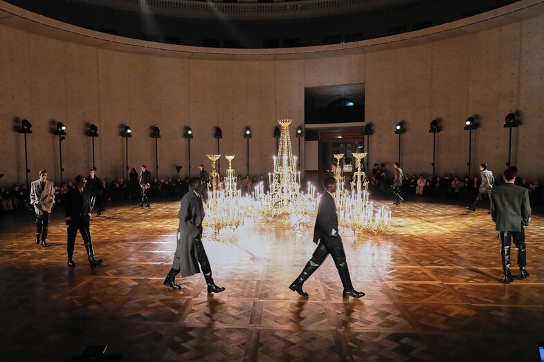 Saint Laurent show space AW25 men’s