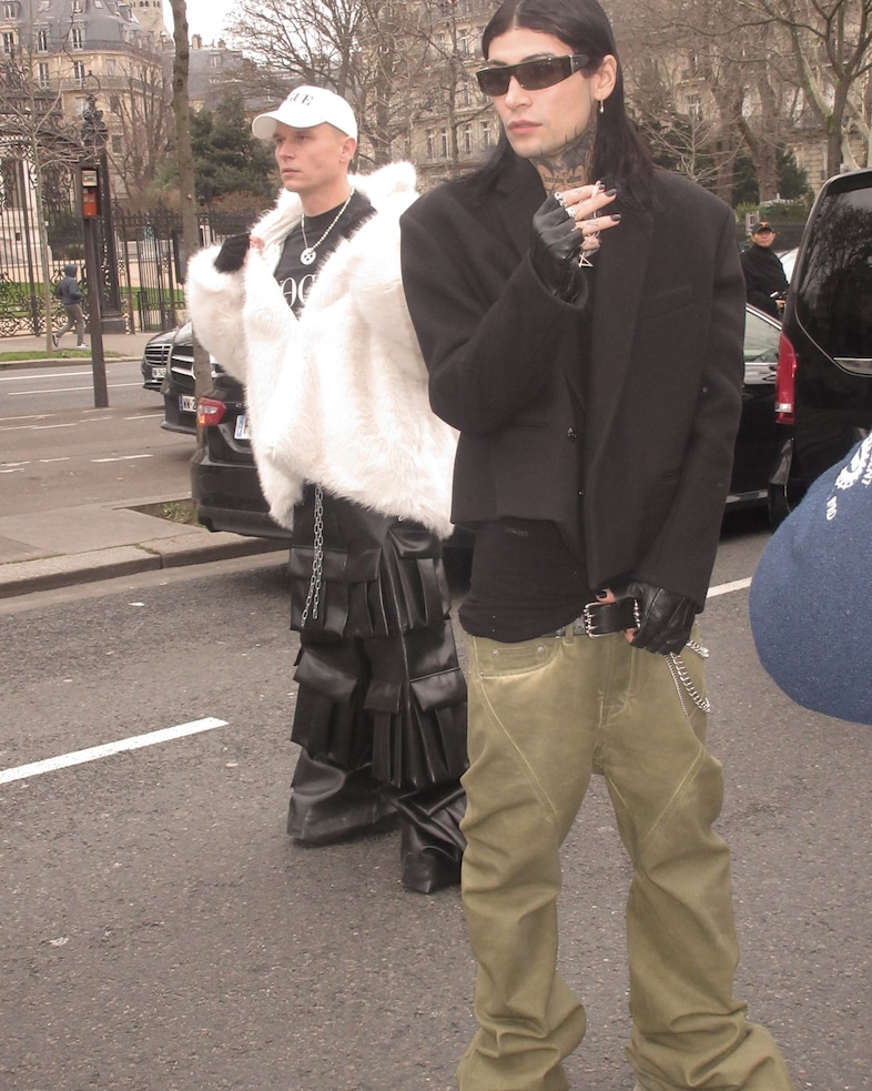 Paris Fashion Week men’s AW25 street style 10