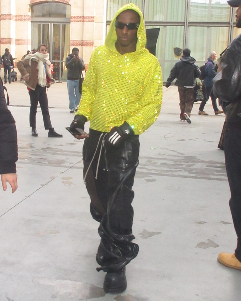 Paris Fashion Week men’s AW25 street style 2
