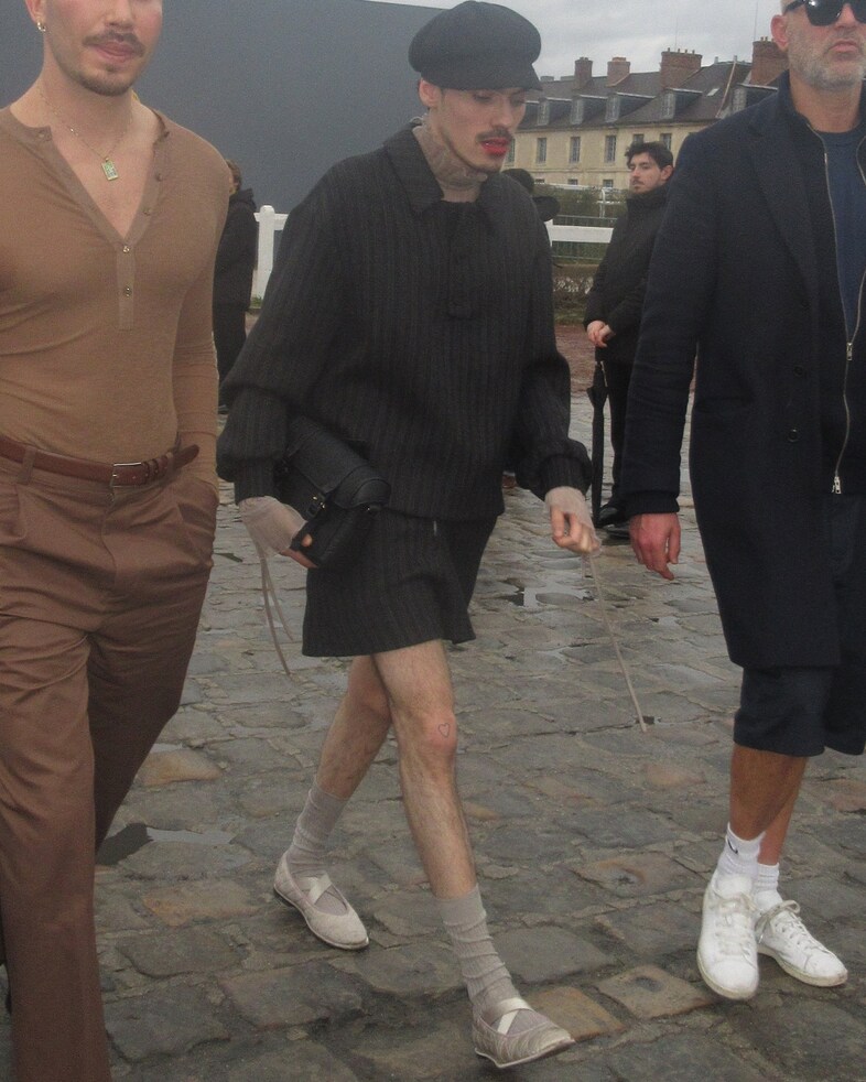 Paris Fashion Week men’s AW25 street style 22