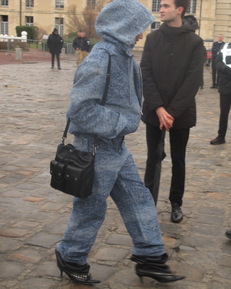 Paris Fashion Week men’s AW25 street style 26