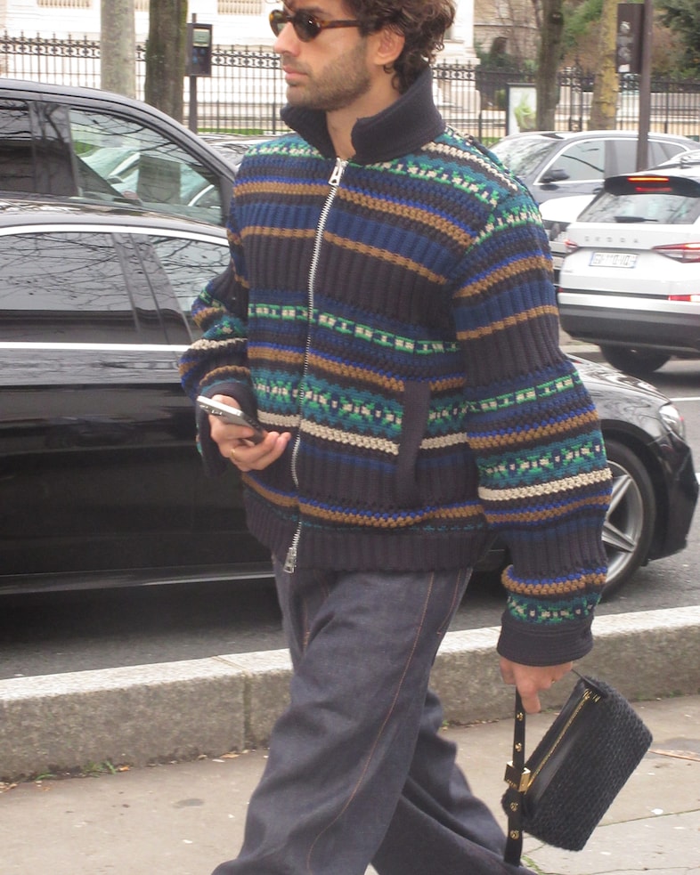 Paris Fashion Week men’s AW25 street style 31