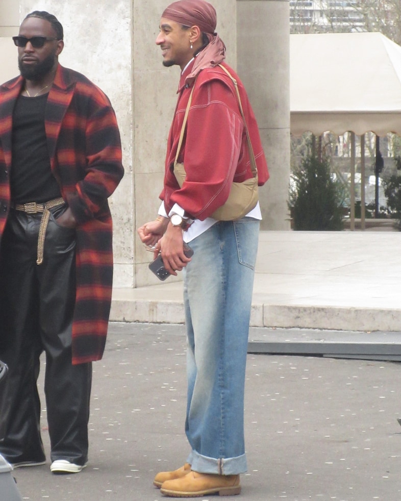 Paris Fashion Week men’s AW25 street style 36