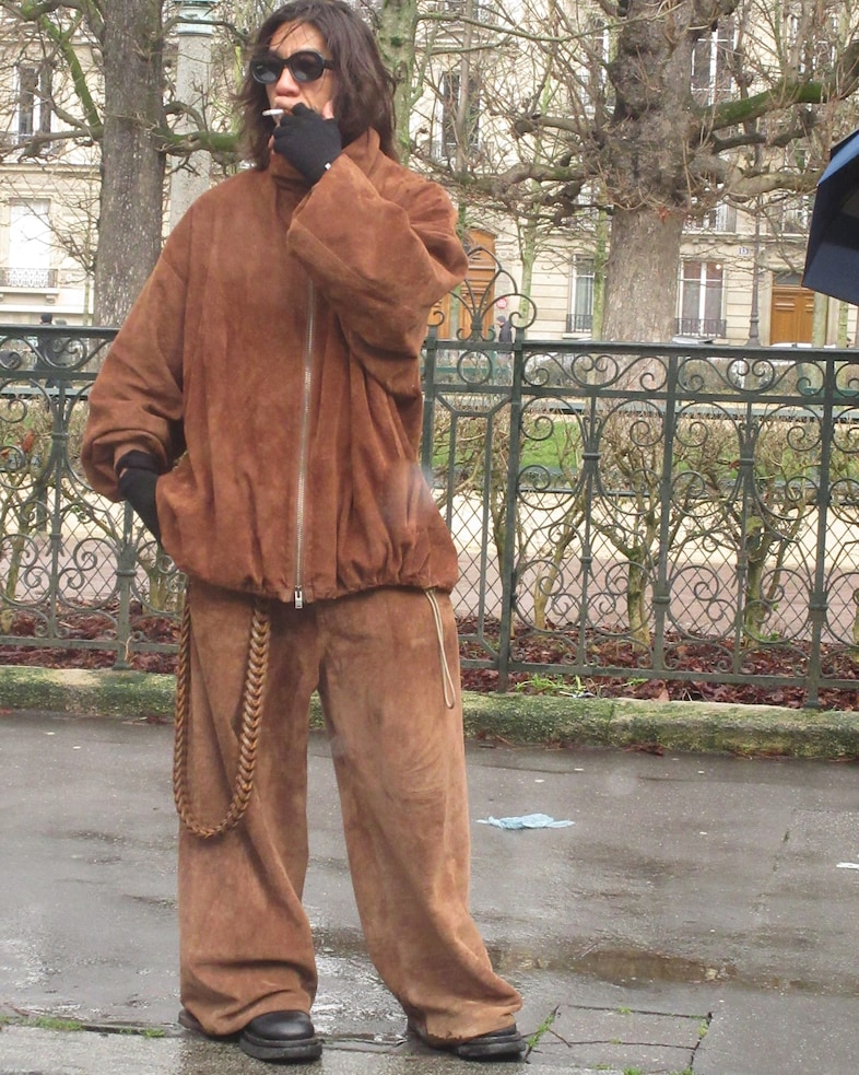 Paris Fashion Week men’s AW25 street style 38