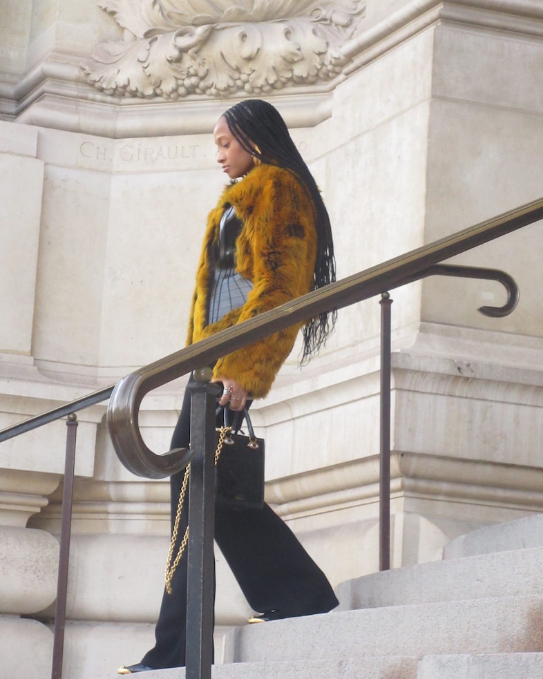 Couture Week SS25 street style 13