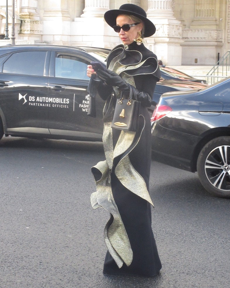 Couture Week SS25 street style 15