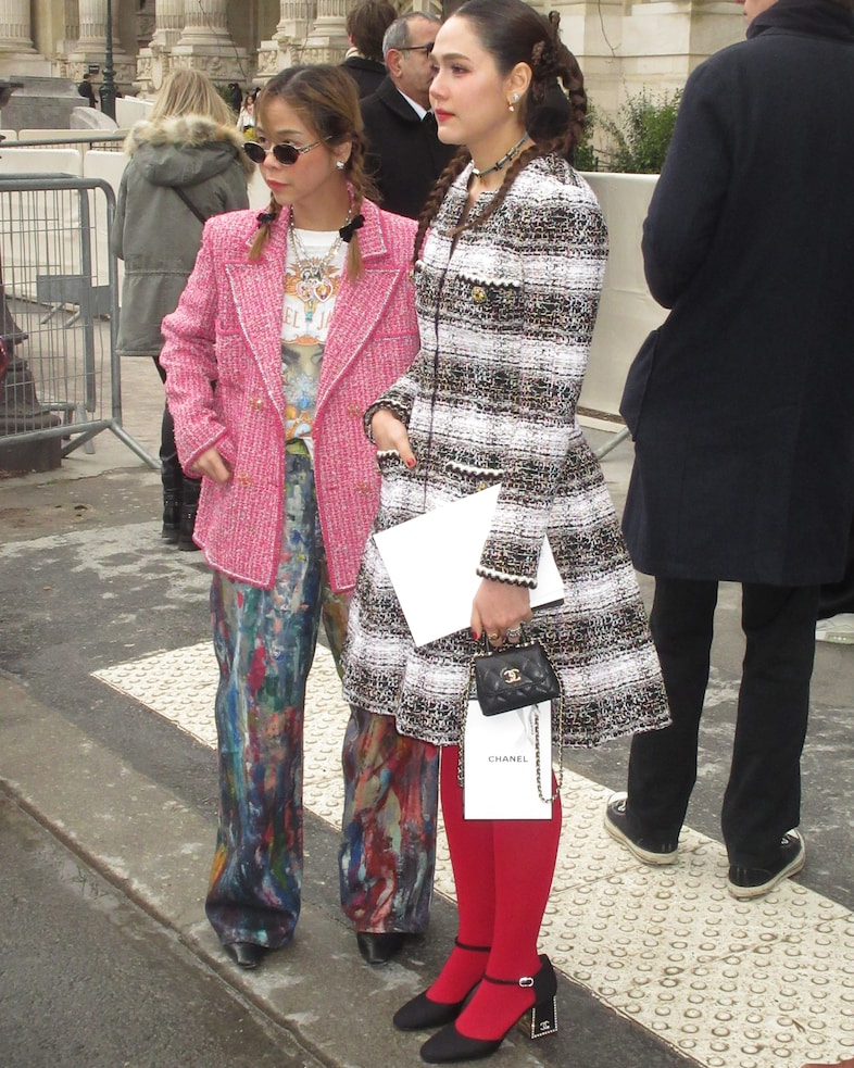 Couture Week SS25 street style 35