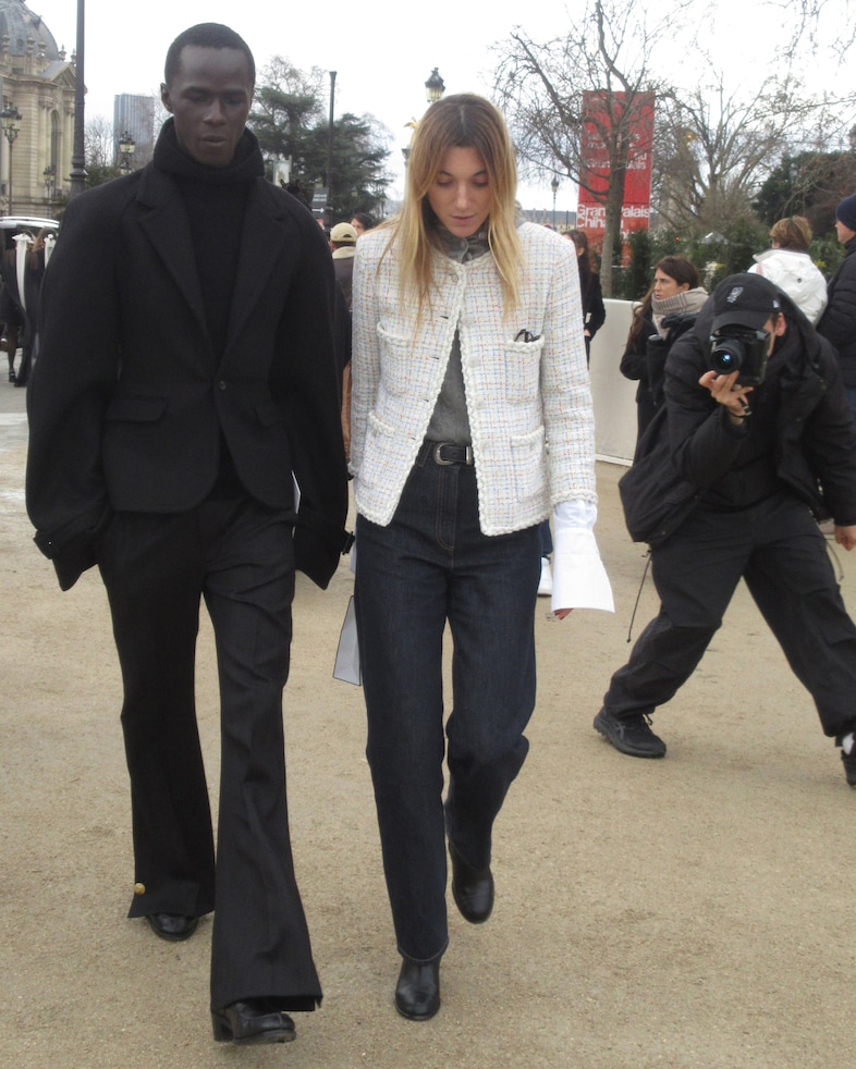 Couture Week SS25 street style 39