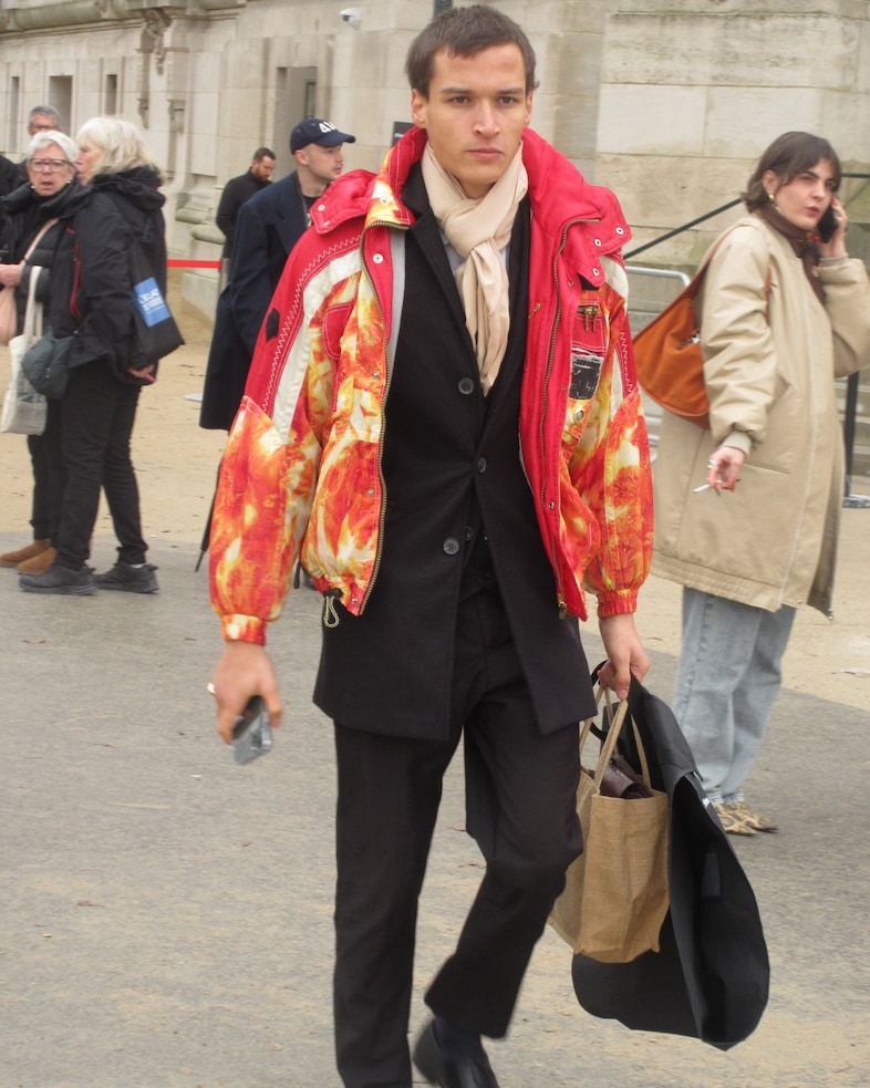 Couture Week SS25 street style 41