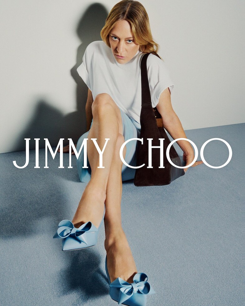 Chloe Sevigny x Jimmy Choo SS25 campaign 5