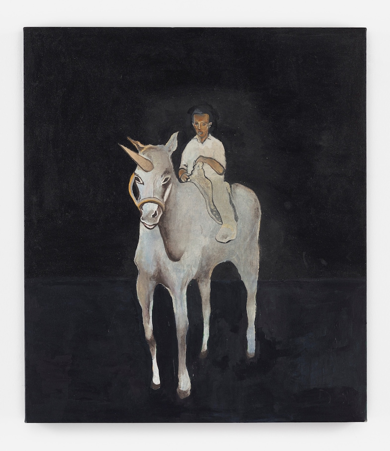 Noah Davis, 40 Acres and a Unicorn, 2007 (c) The E