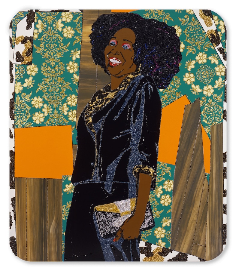 Mickalene Thomas, Mama Bush_ (Your Love Keeps Lift 4