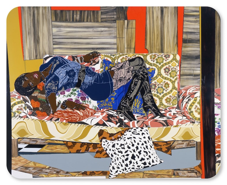 Mickalene Thomas, Naughty Girls (Need Love Too), 2