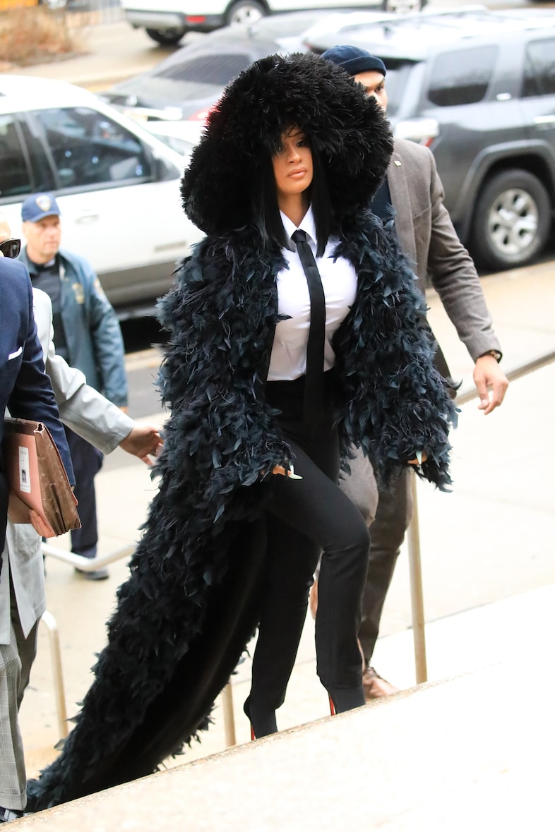 Tracing celebrity courtroom style