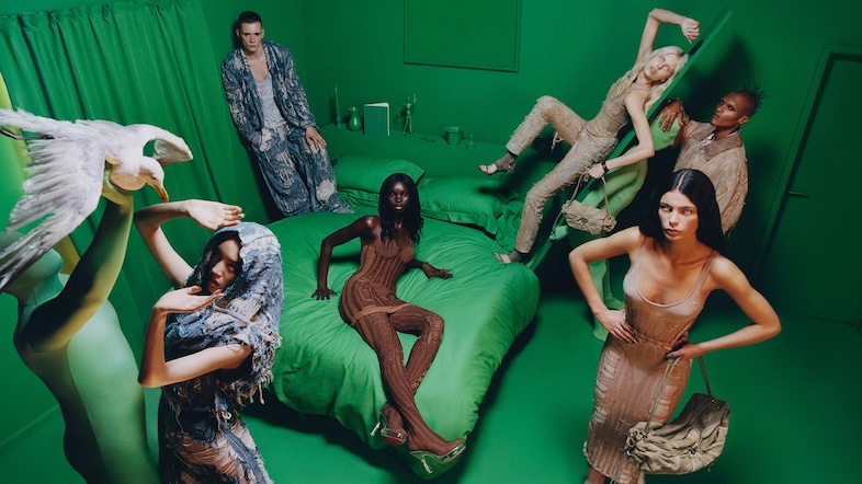 SS25 Diesel campaign Katie Price Frank Le Bon