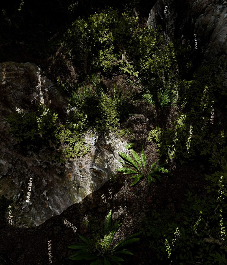 Charles Sandison, The Garden of Pythia 5
