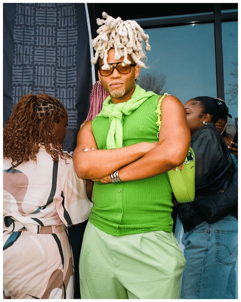 Isaiah wearing Easter Sunday fashion 3