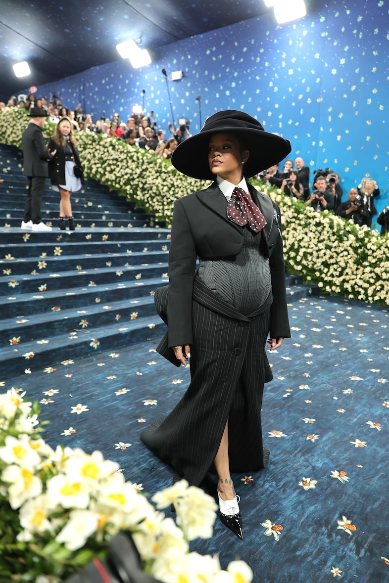 Rihanna at the Met Gala 2025