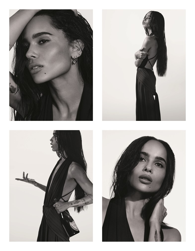 Zoë Kravitz by Collier Schorr for Dom Pérignon