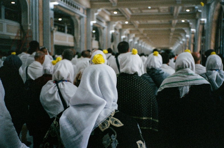 মুস্তফ মক্কা ভ্রমণ