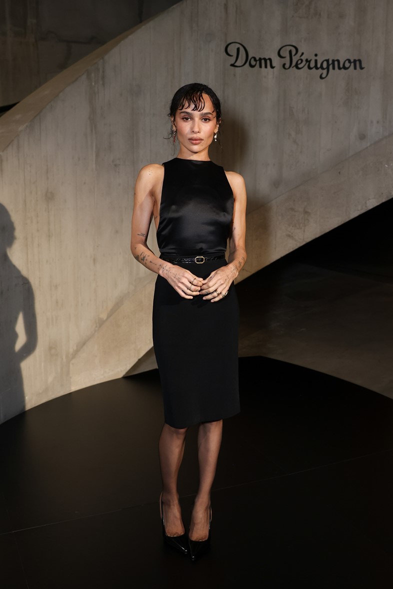 Zoë Kravitz at Dom Pérignon's Tate takeover