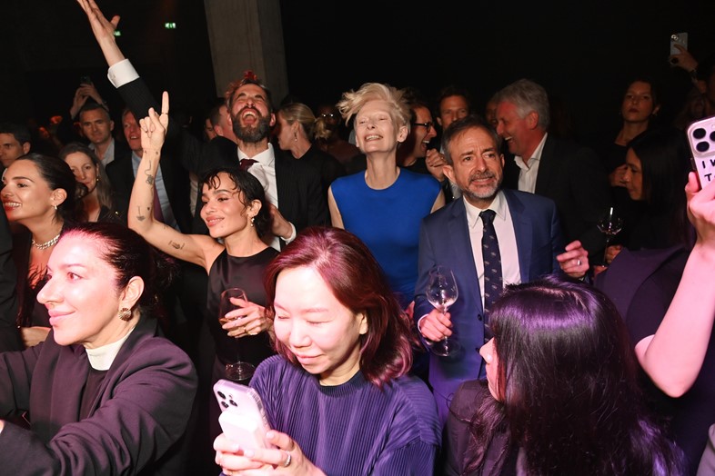 Zoë Kravitz and Tilda Swinton