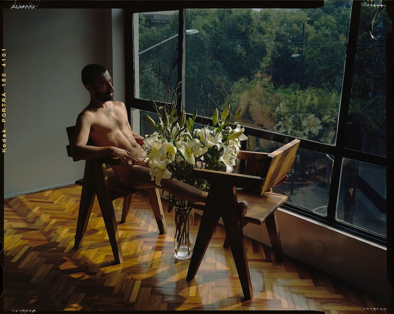 Benjamin Fredrickson, Self-portrait, Mexico City (2019)