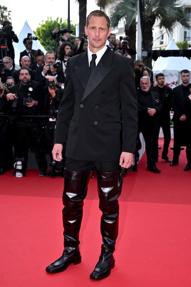 Alexander Skarsg&#229;rd at Cannes 2024