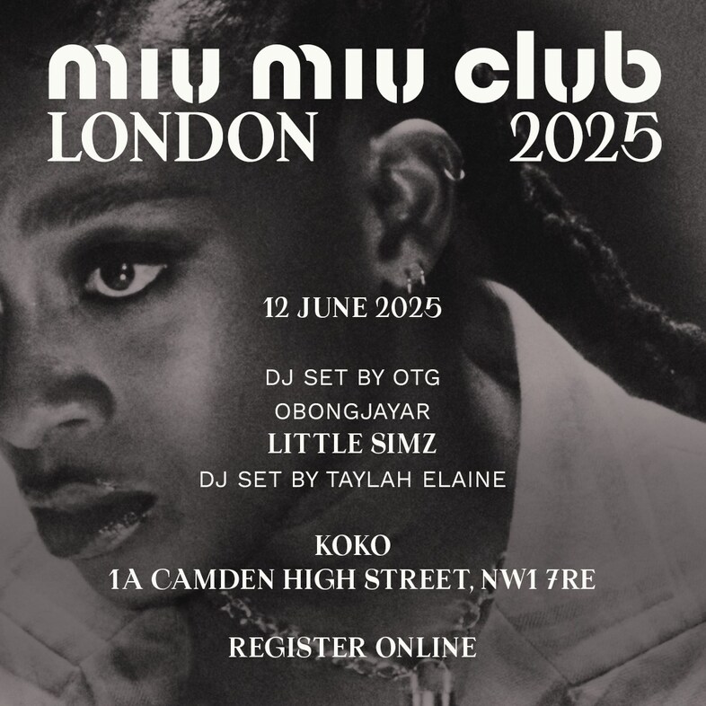 Miu Miu Club London 2025