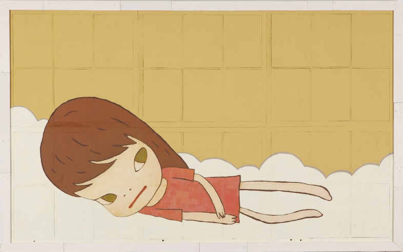 Yoshitomo Nara, One Foot in the Groove (2012)