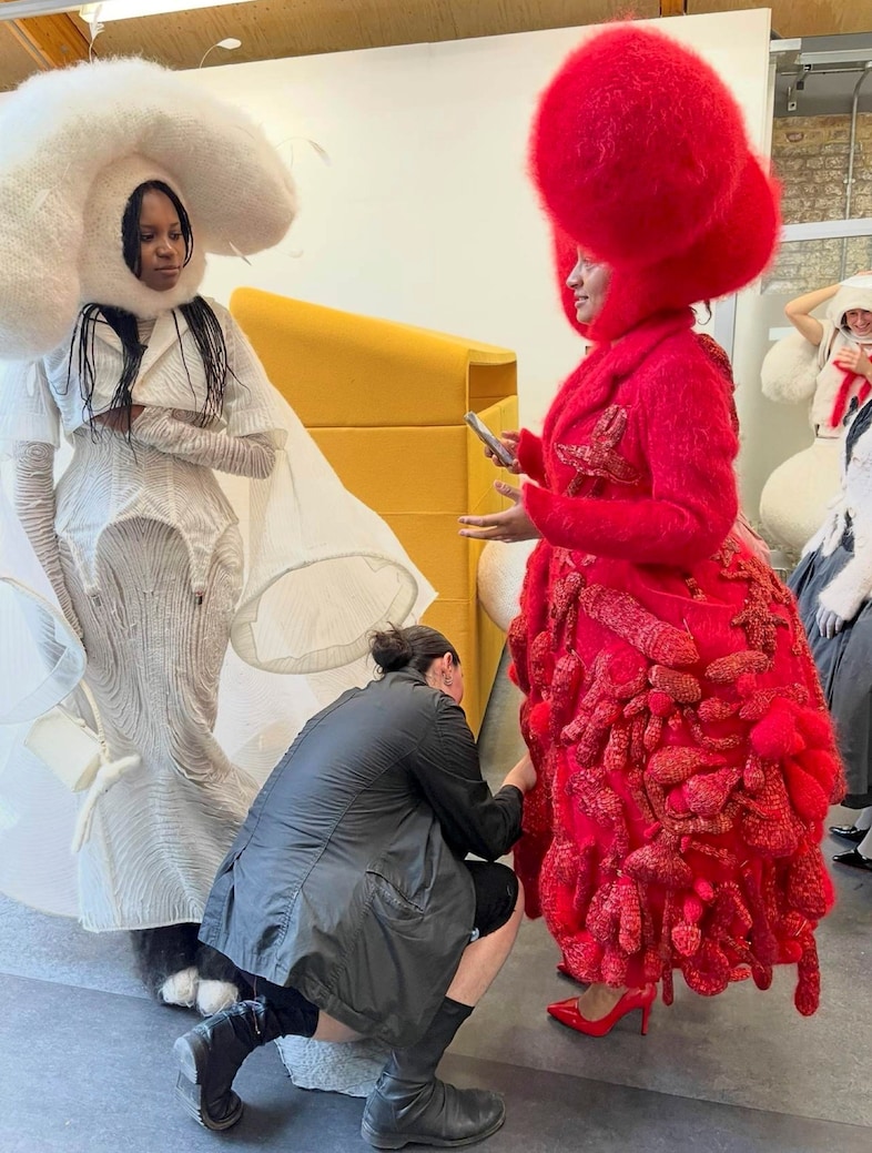 Myah Hasbany BA collection behind the scenes 3