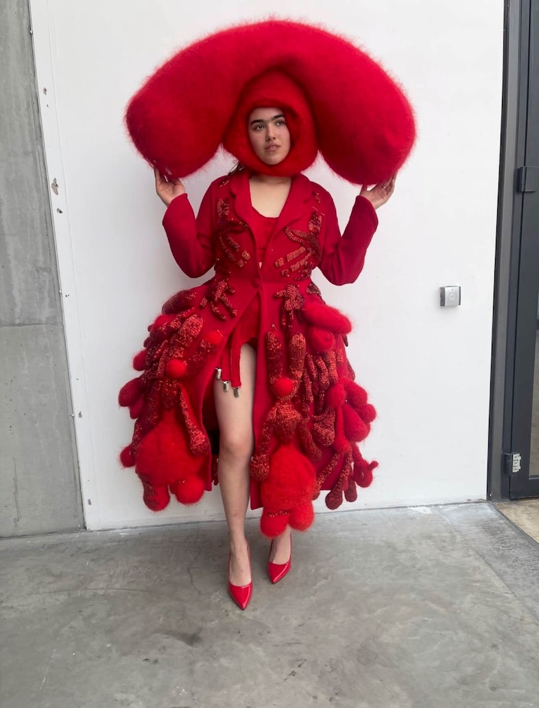Myah Hasbany BA collection behind the scenes 7
