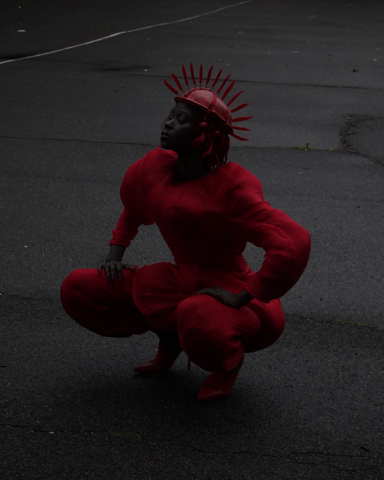 Charlie Le Mindu Rouge Collection Aweng Chuol 3