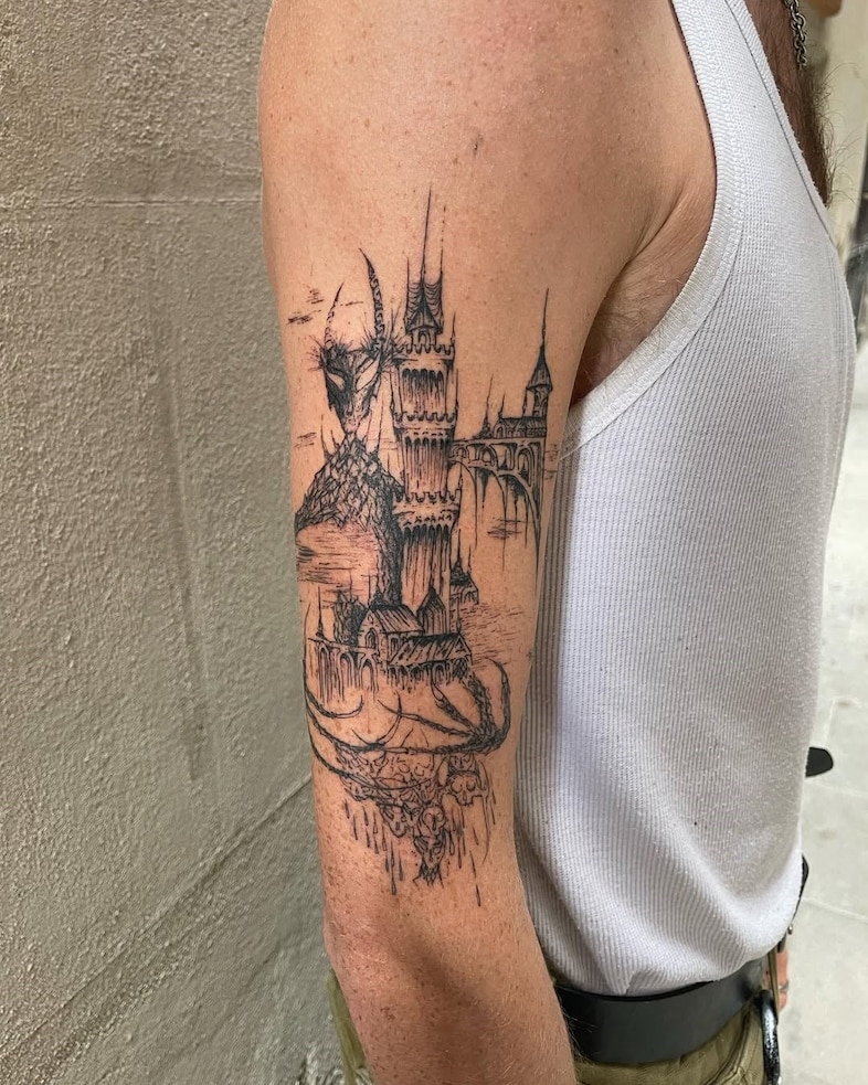 Neo-medieval tattoos 12