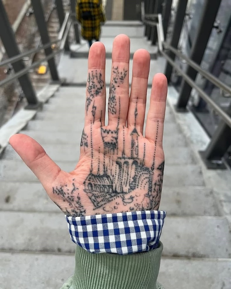 Neo-medieval tattoos 14