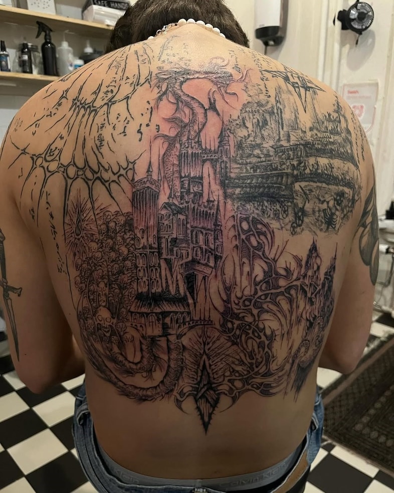 Neo-medieval tattoos 2