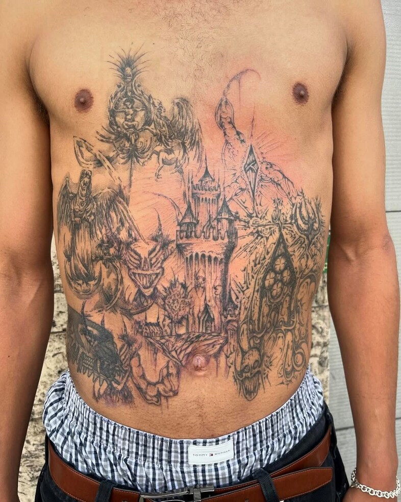 Neo-medieval tattoos 0