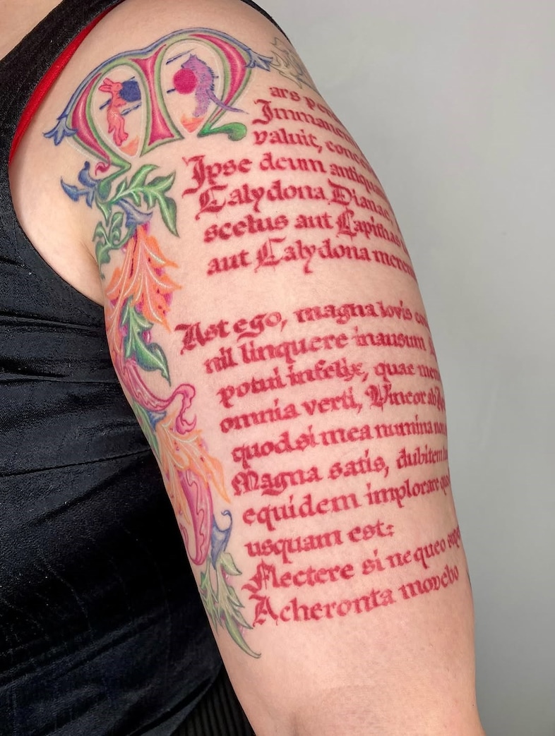 Neo-medieval tattoos 5