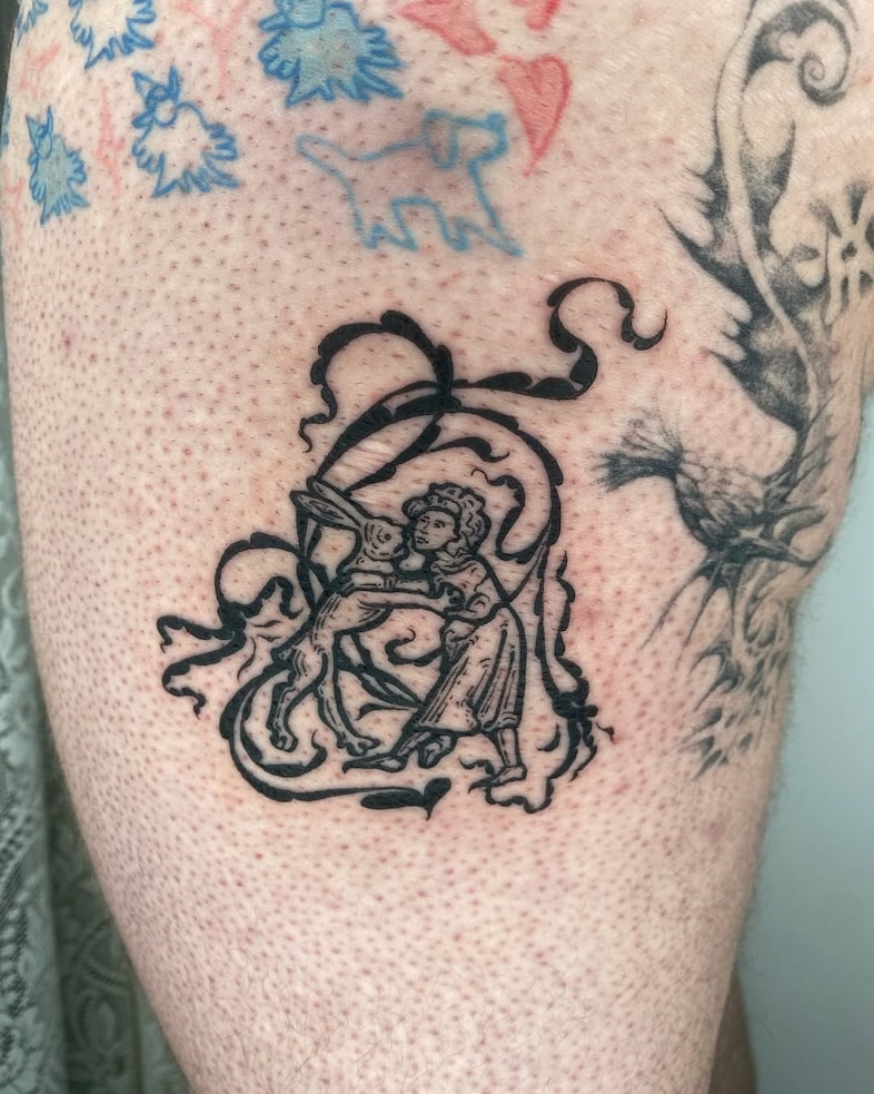 Neo-medieval tattoos 17