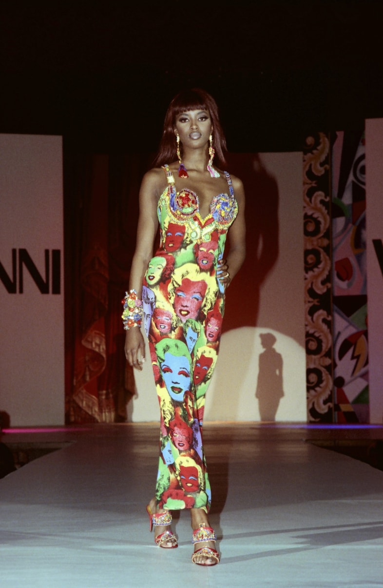 Andy Warhol runway references