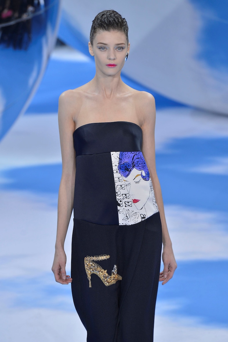 Andy Warhol runway references