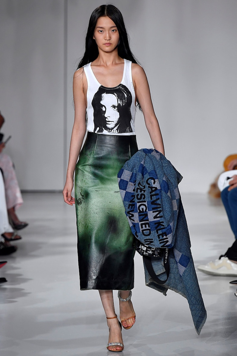 Andy Warhol runway references