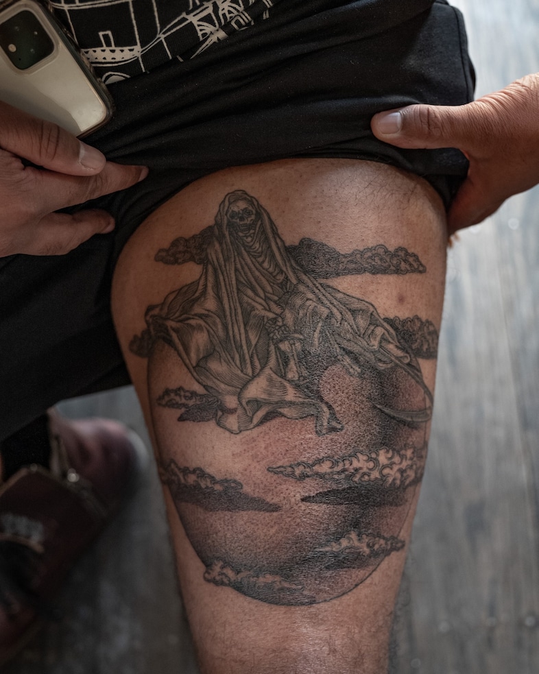 AFRODERM tattoo convention Black skin 30
