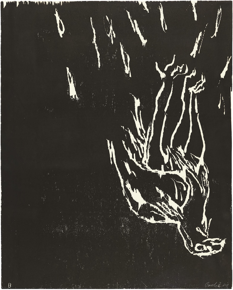 Georg Baselitz, Adler 2 XI (1981)