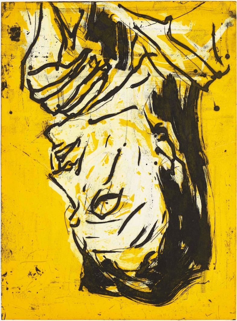 Georg Baselitz, Elke VII (2017)