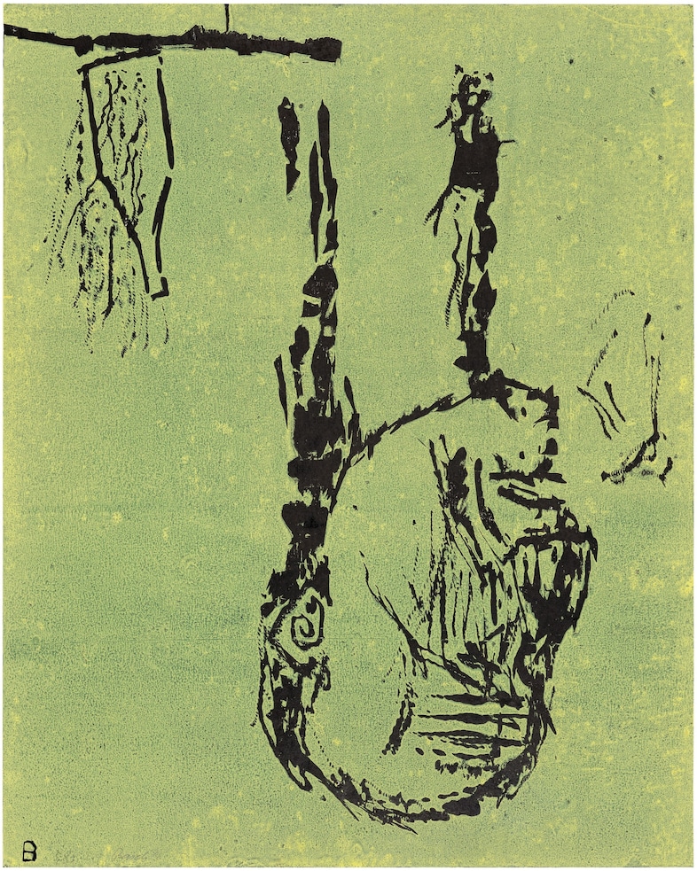 Georg Baselitz, Kopf (1981) 1
