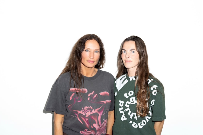 Lulu Kennedy and Raphaelle Moore