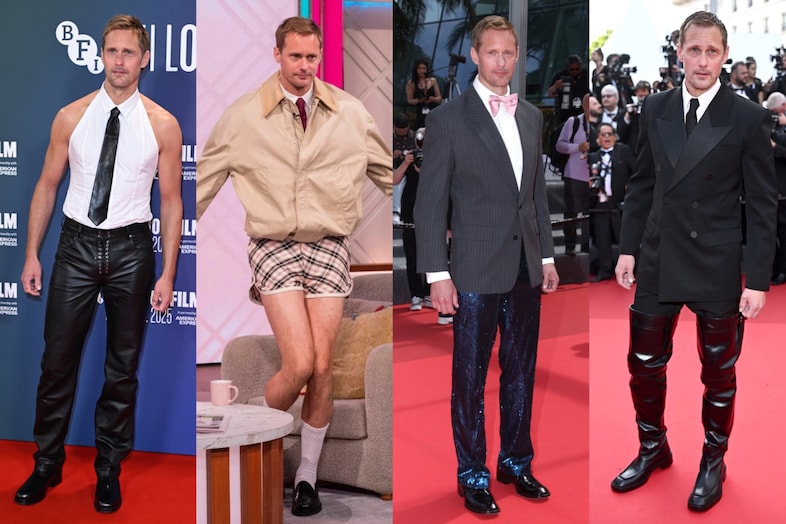 Alexander Skarsgård fashion moments